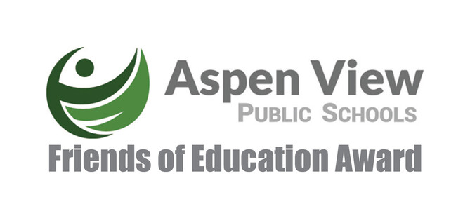 Aspen View Public Schools Friends of Education Award